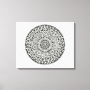 Toile Cercle Mandala