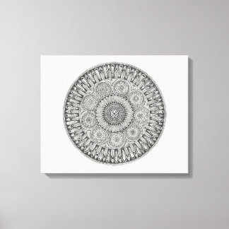 Toile Cercle Mandala