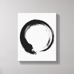 Toile Cercle Zen Enso