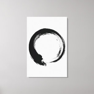 Toile Cercle Zen Enso