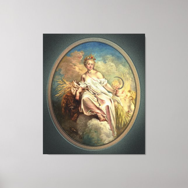 Toile Ceres (été) par Antoine Watteau (Recto)