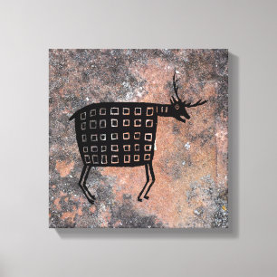 Toile Cerf/Elk, mimbres Poterie Design