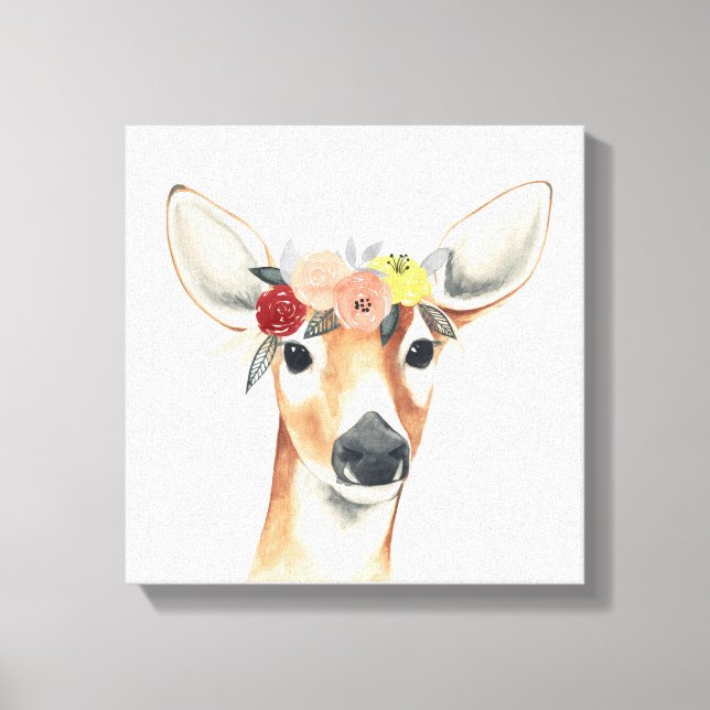 Toile Cerf forestier de la Couronne (Recto)