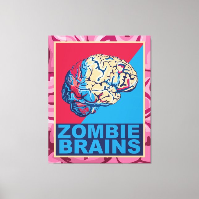 Toile Cerveau Zombie (Recto)