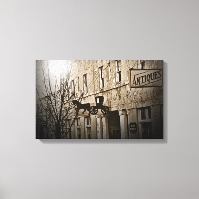 Toile Cette ancienne boutique (Recto)