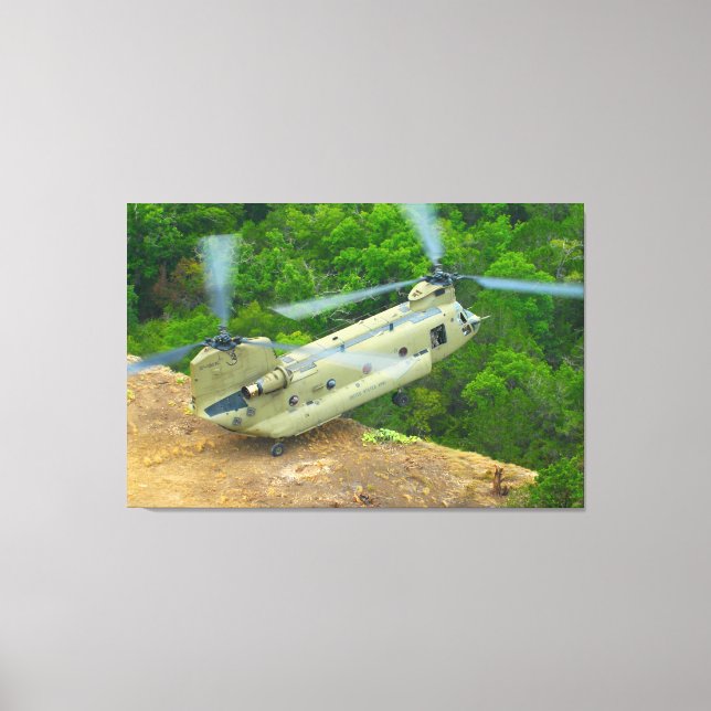 Toile CH-47F CHINOOK 32x48 (Recto)