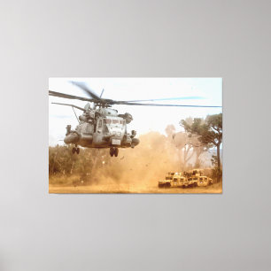 Toile CH-53E SUPER STALLION 40x60