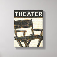 Chaise de cinéma vintage