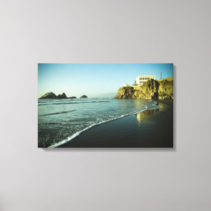 Toile Chambre de falaise, plage