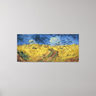Toile Champ de blé avec corbeaux de Vincent van Gogh (18