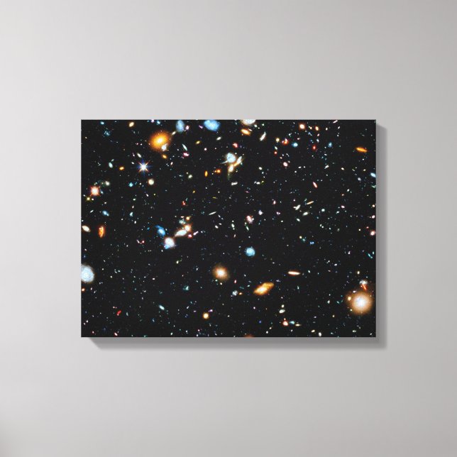 Toile Champ ultra profond Hubble (Recto)