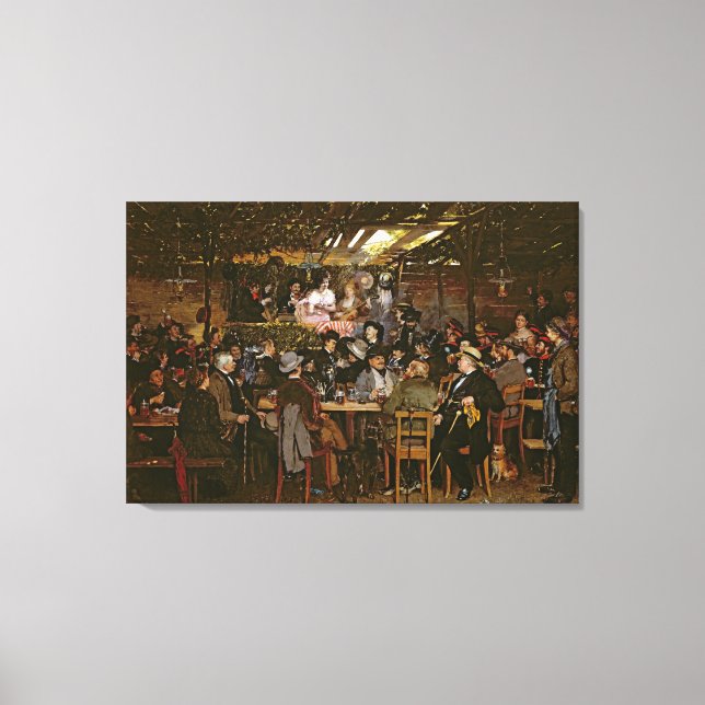 Toile Chant à une foule captive (Recto)