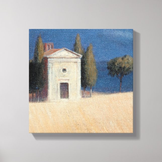 Toile Chapelle près de Pienza II 2012 (Recto)