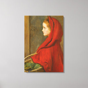 Toile Chaperon rouge (par John Everett Millais)