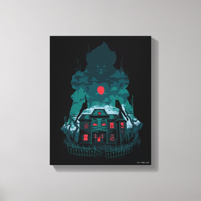 Toile Chapitre 2 | Pennywise et la maison (Recto)