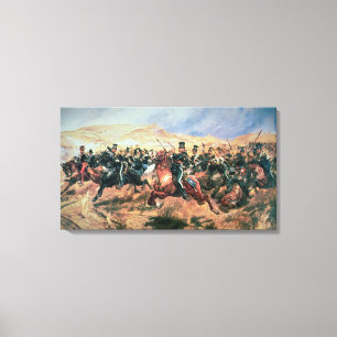 Toile Charge de la brigade légère