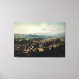 Toile Chargement de la Brigade Lumière, le 25 octobre 18