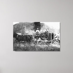Toile Chariot hippomobile