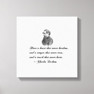 Toile Charles Dickens Notre Citation D'Ami Mutuel