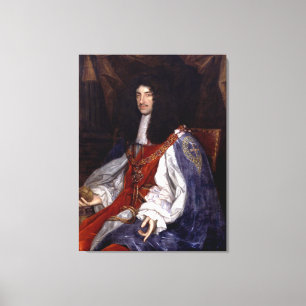 Toile Charles II de la Grande-Bretagne et de l'Irlande