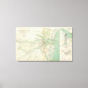 Toile Charleston, les défenses