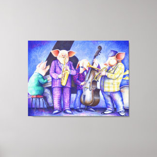 Toile Charlie Porker et All Sties Jazz Print