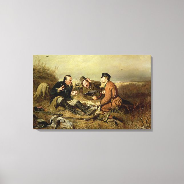 Toile Chasseurs, 1816 (Recto)