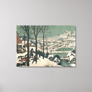 Toile Chasseurs dans la neige - janvier 1565
