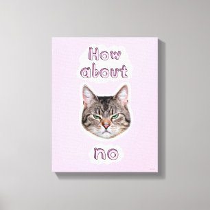 Toile Chat agacé