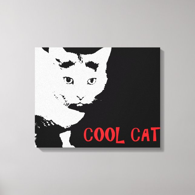 TOILE CHAT COOL EMBALLÉ (Recto)