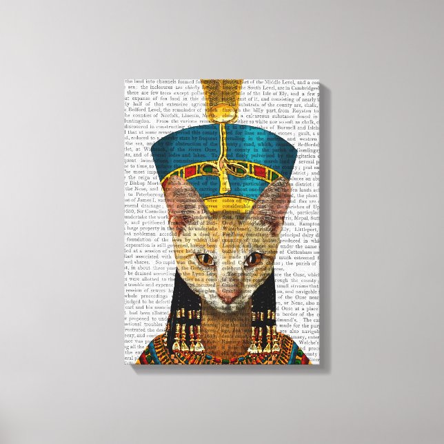 Toile Chat de la reine égyptienne (Recto)
