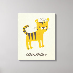 Toile Chat de tigre sauvage