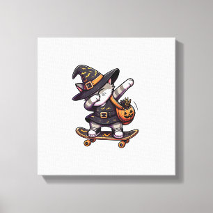 Toile Chat Miau Debbing Sur Vêtements De Skateboard Enfa