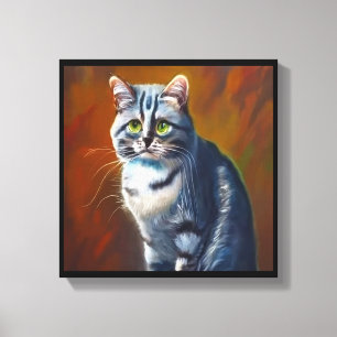 Toile Chat Mist australien
