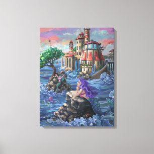 Toile Château de Mermaid