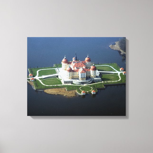 Toile Château de Moritzburg Saxe (Recto)