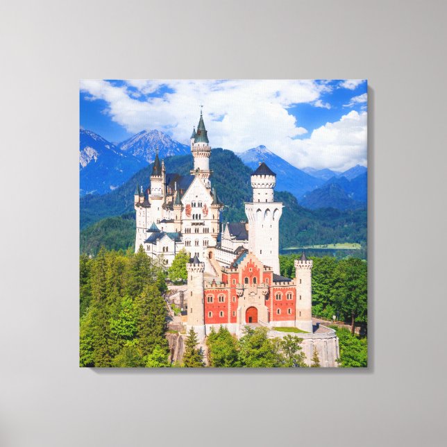 Toile Château de Neuschwanstein Allemagne (Recto)
