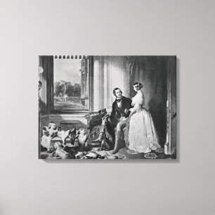 Toile Château de Windsor dans les temps modernes