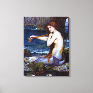 Toile Château d'eau : La sirène