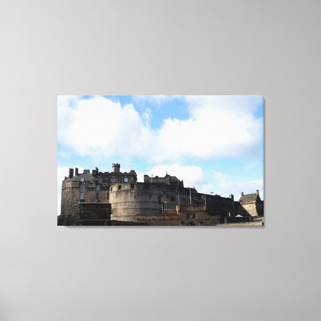 Toile Château d'Édimbourg en Ecosse (Recto)