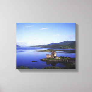 Toile Château d'Eilean Donan, Dornie, Highlands,