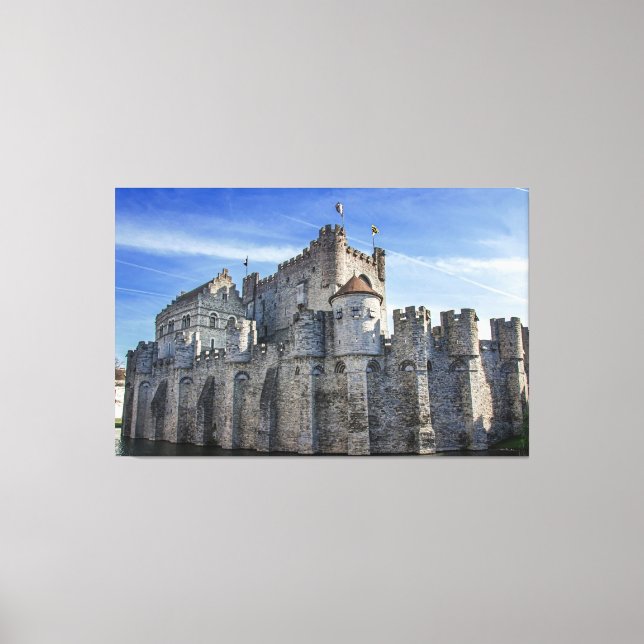 Toile Château des Comtes de Gand (Recto)