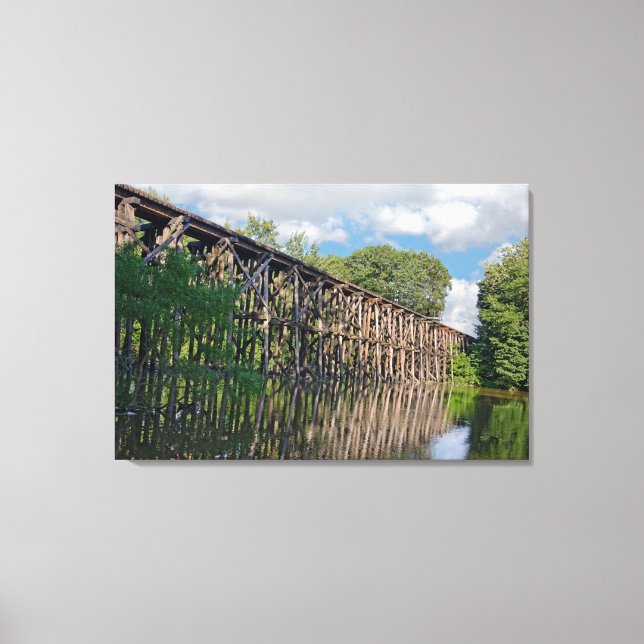 Toile Château en bois (Recto)