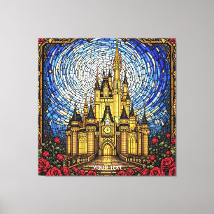 Toile Château en Verre de Cute Imaginaire