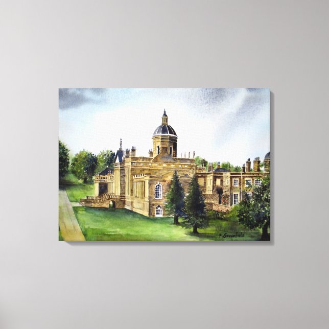 Toile Château Howard, York, Angleterre (Recto)