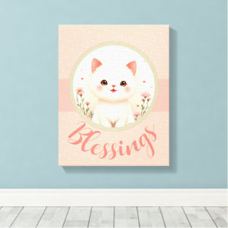 Toile Chaton de la nurserie
