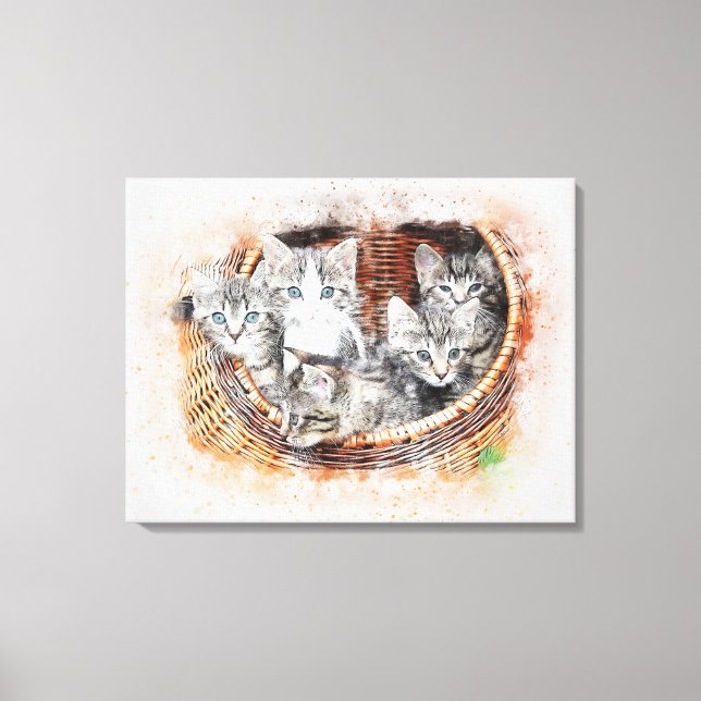 Toile Chatons (Recto)