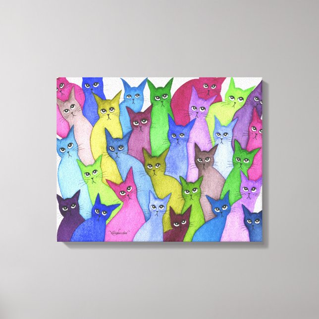 Toile Chats Whimsical du Minnesota (Recto)