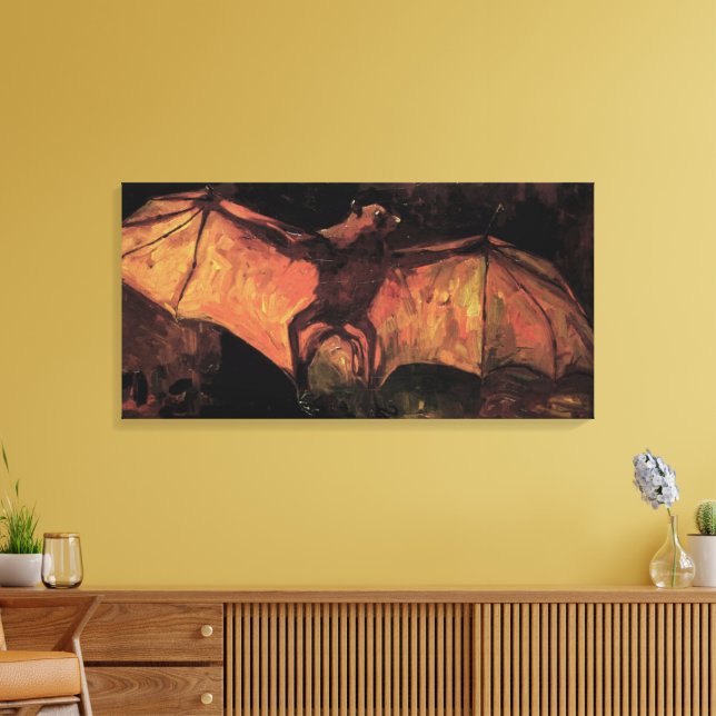 Toile Chauve-souris renard volant par Vincent van Gogh (Insitu(Salon))