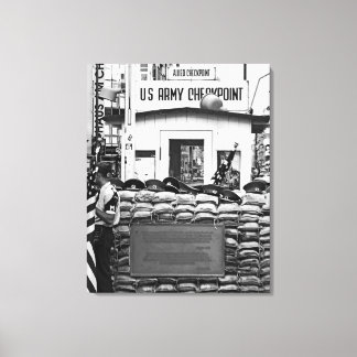 Toile Checkpoint Charlie Berlin